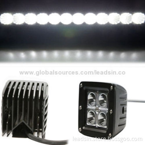 LED Work Light for 4 x 4, ATV, Jeeps, Trucks and Trailers, 6,000K Color Temperature